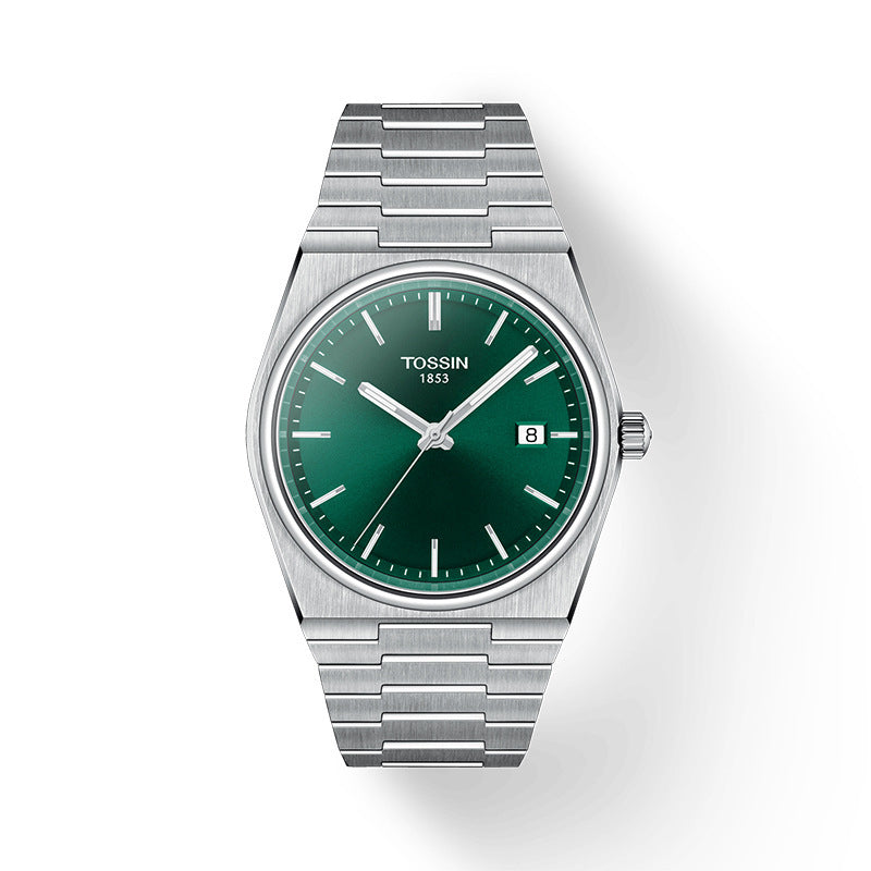 Super Player Mens Watch Ultra-thin Quartz Timepiece
