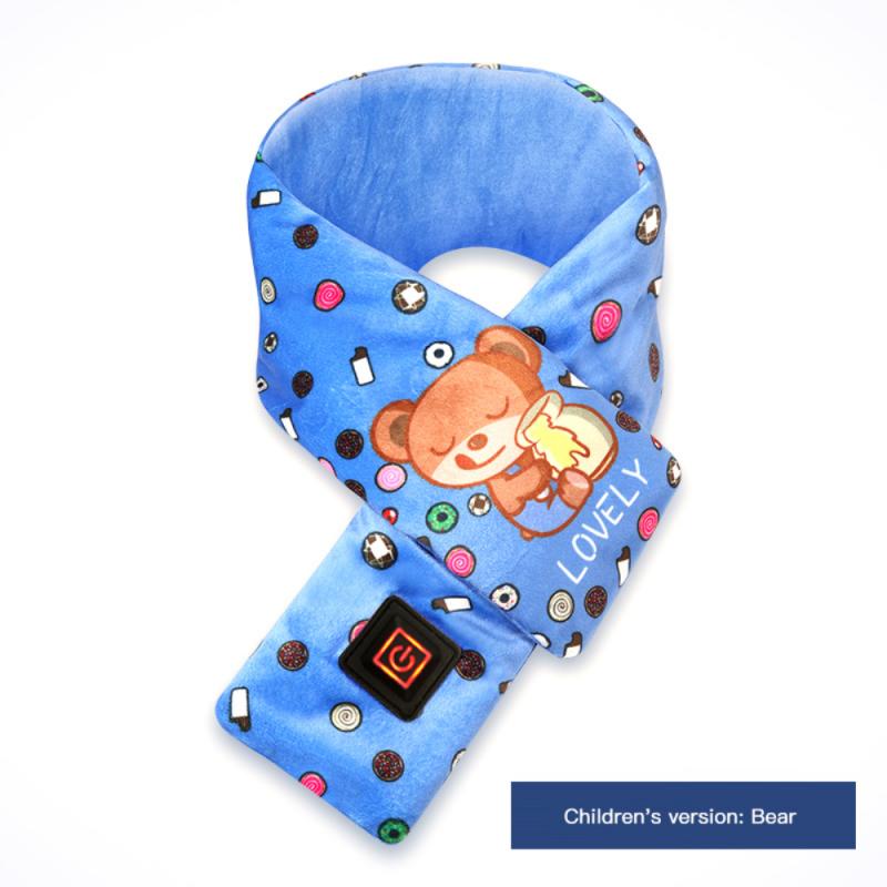 Smart Heating Scarf In Winter To Keep Warm And Electric Heating Neck Protector
