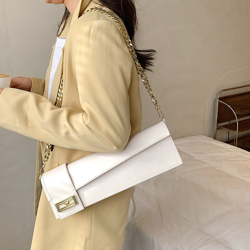 Women's Chain One Shoulder Small Square Bag