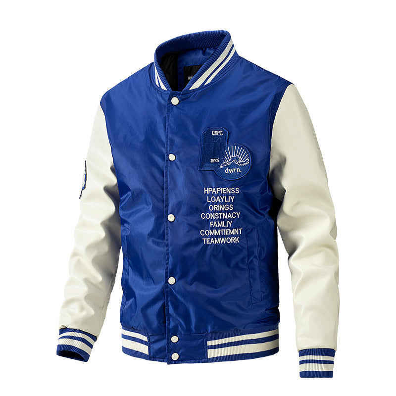 Color Matching Fashion Men's Baseball Uniform