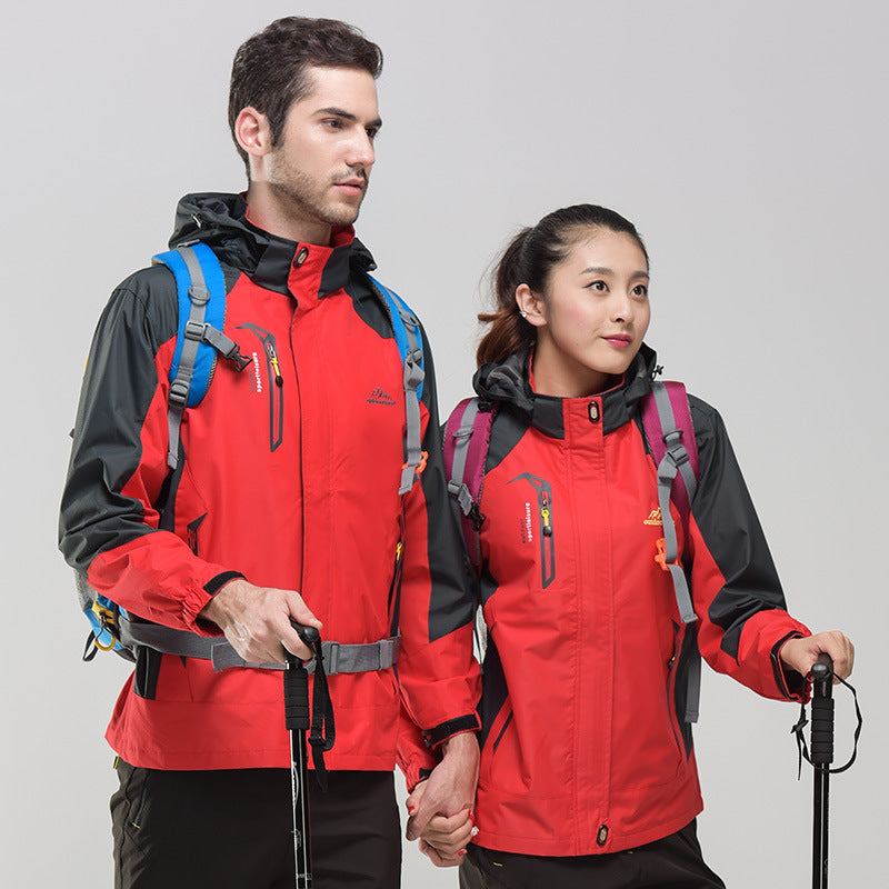 Spring And Autumn Thin With Shell Coat Outdoor Sports Workwear Coat Printing
