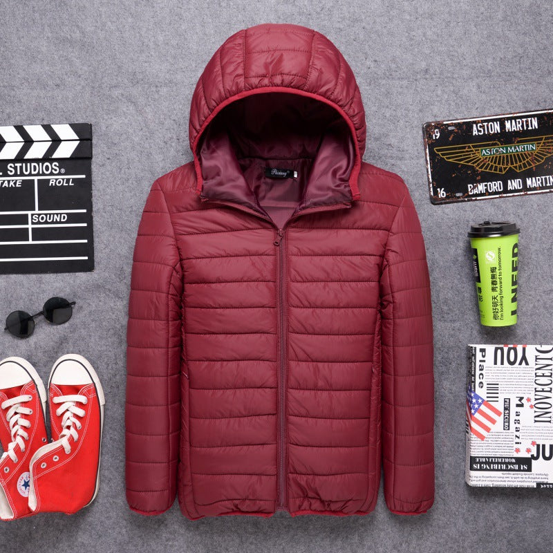 Mens Stylish And Lightweight Hooded Jacket