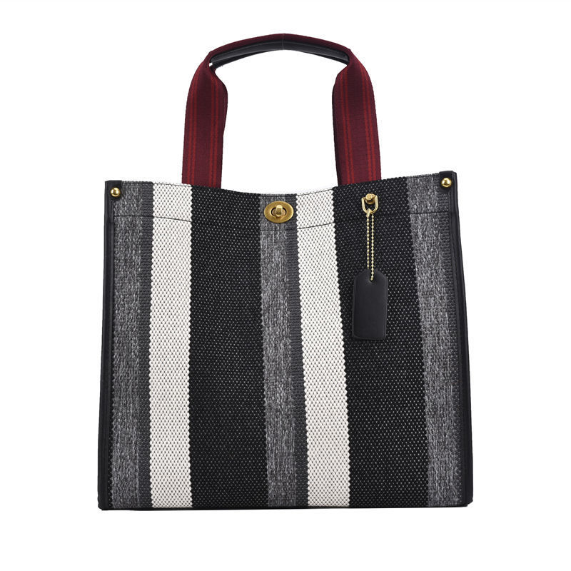 Ny Fashion Bærbar Tote Populær Stor Og Lille Retro Skuldertaske