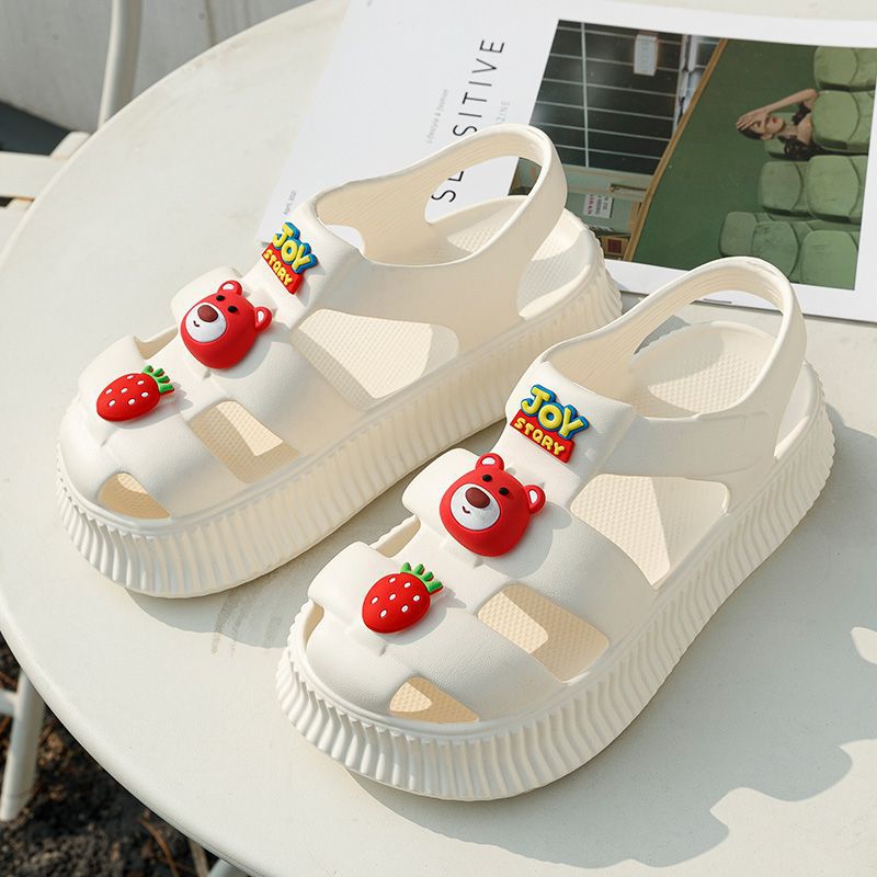 Women's Cartoon Silent Anti Slip Thick Sole Sandals
