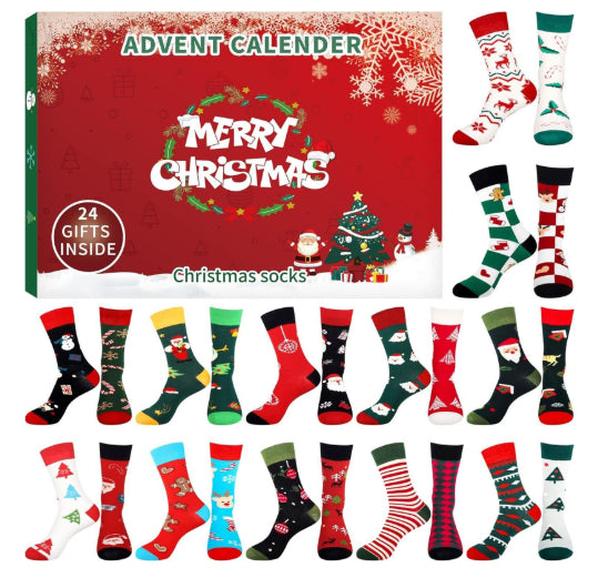 Popular Christmas Stockings 24 Pairs