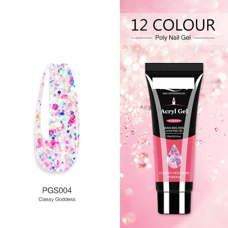 Women's  Crystal Extender Nail Polish
