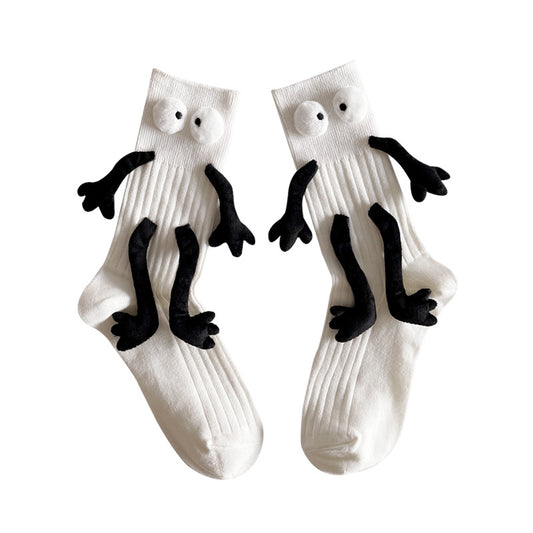 Cute Plush Doll In Tube Socks JK Is Thin Pure Cotton Pile Pile Short Boots Couple