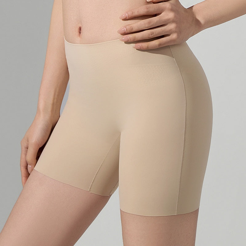 Is-silke Sømløse Mid-rise Mavekontrol Numseløftende Anti-udkig Leggings
