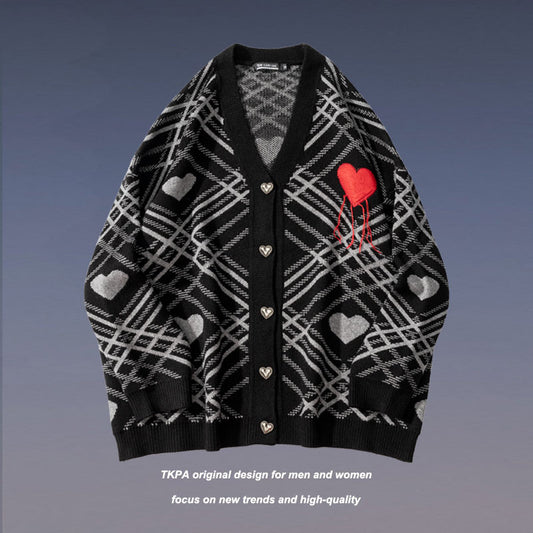 Men's And Women's High Street Knitted Jackets