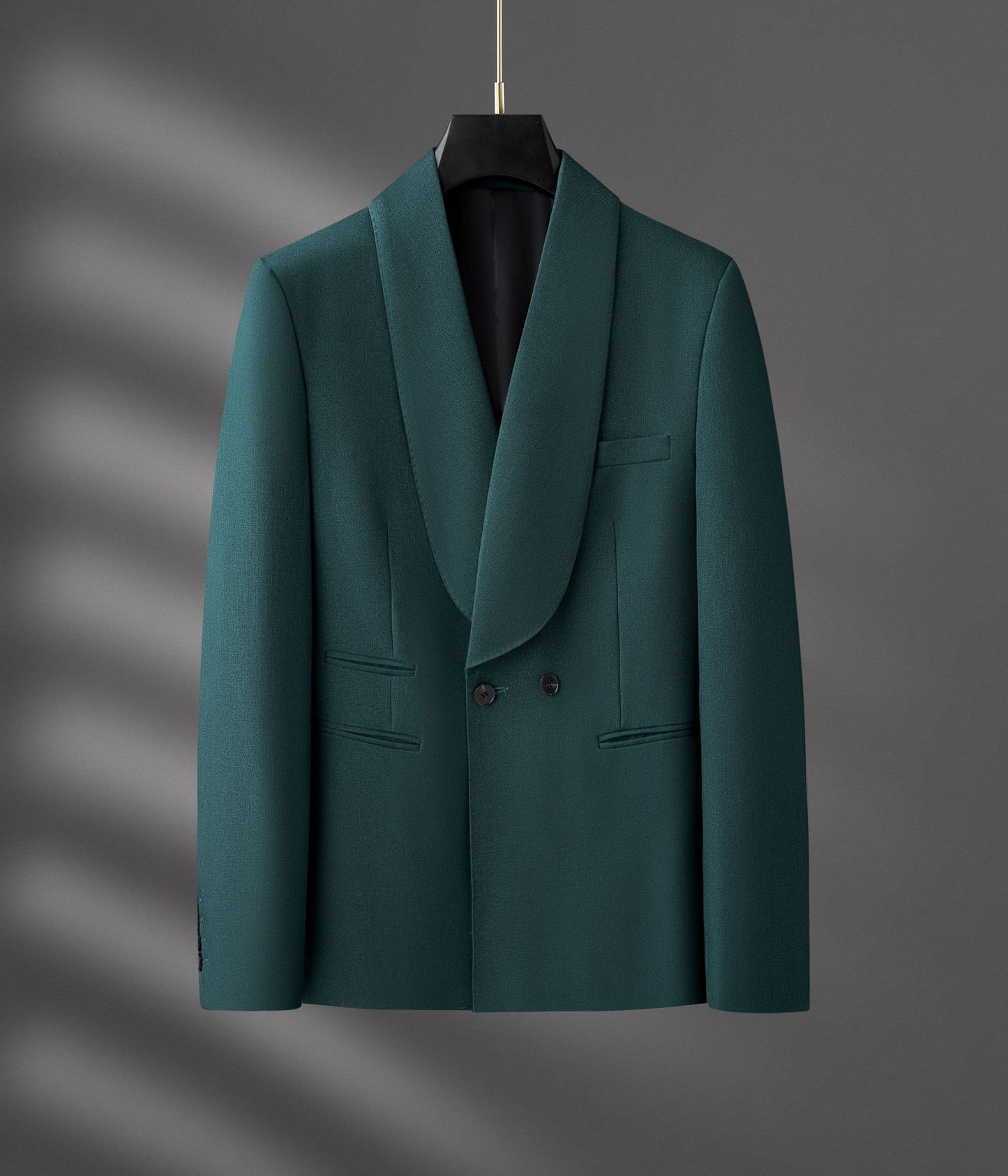 Enkel Afslappet Slank Engelsk Stil Enkeltradet Lille Blazer