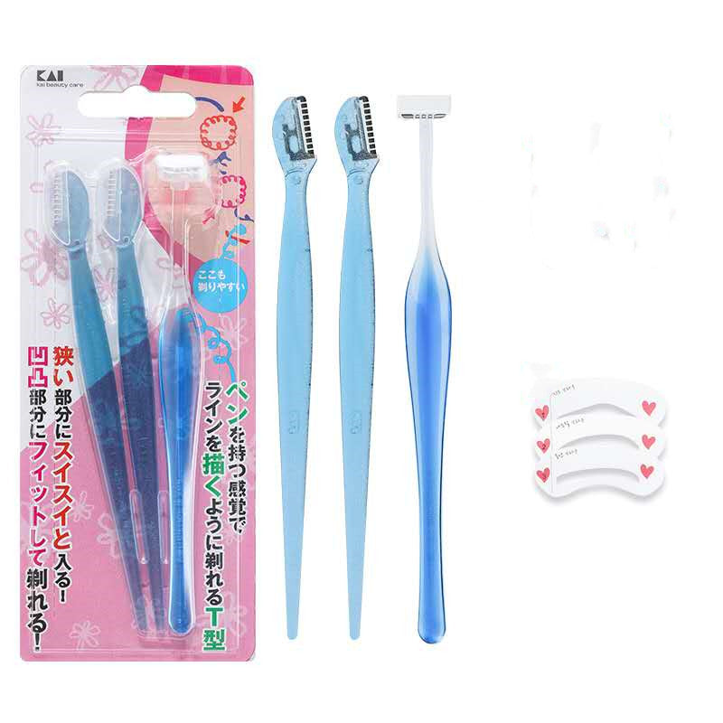 Eyebrow shaver safety kit