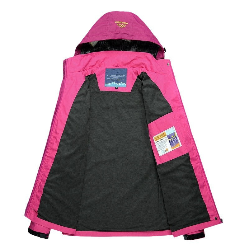 Spring And Autumn Thin With Shell Coat Outdoor Sports Workwear Coat Printing