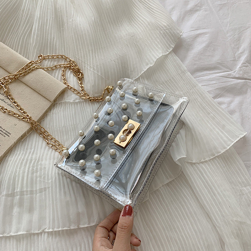 Transparent jelly bag