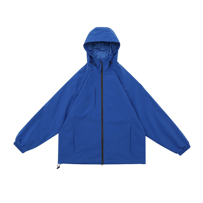 Men's And Women's Fashion Simple Outdoor Sports Shell Jacket