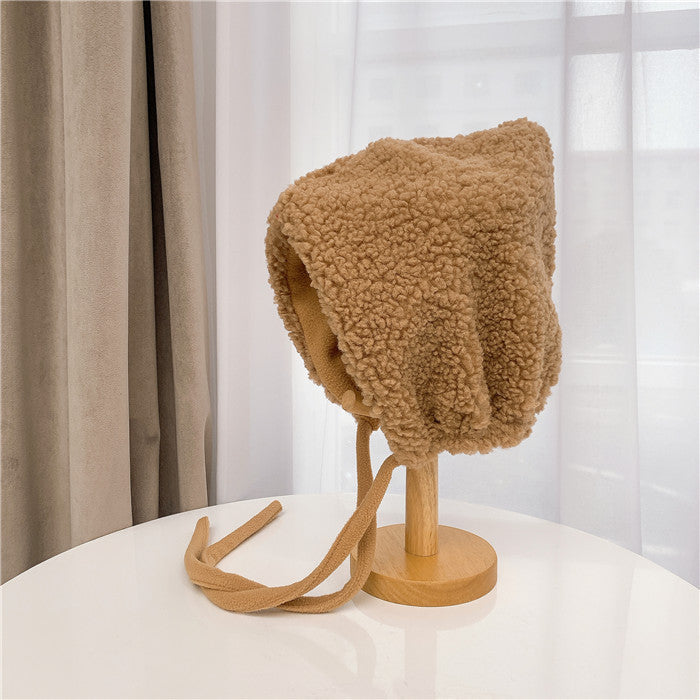 Women's Fashion Temperament Warm Lace Up Windproof Hat
