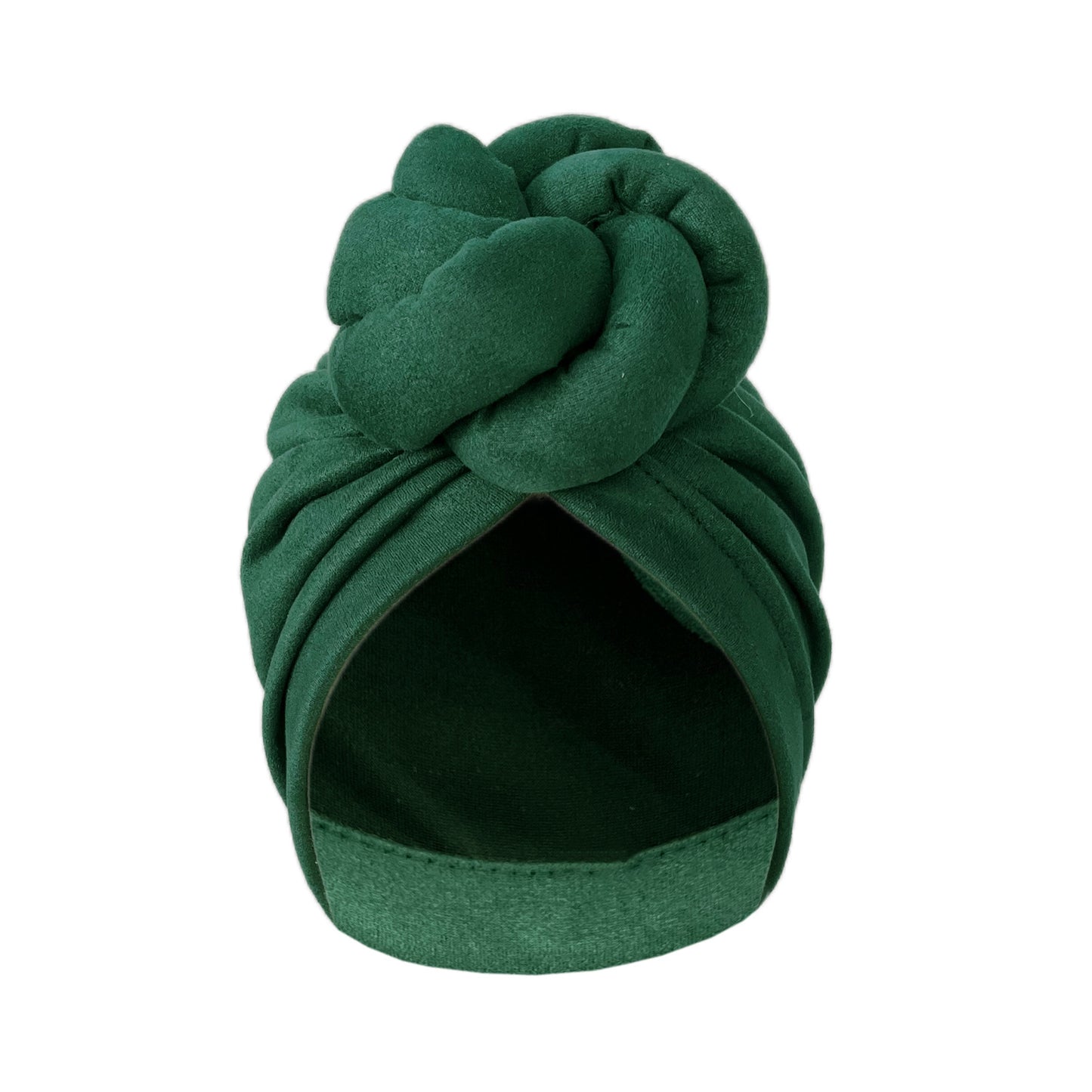 Fashion Solid Color Ethnic Knotted Headscarf
