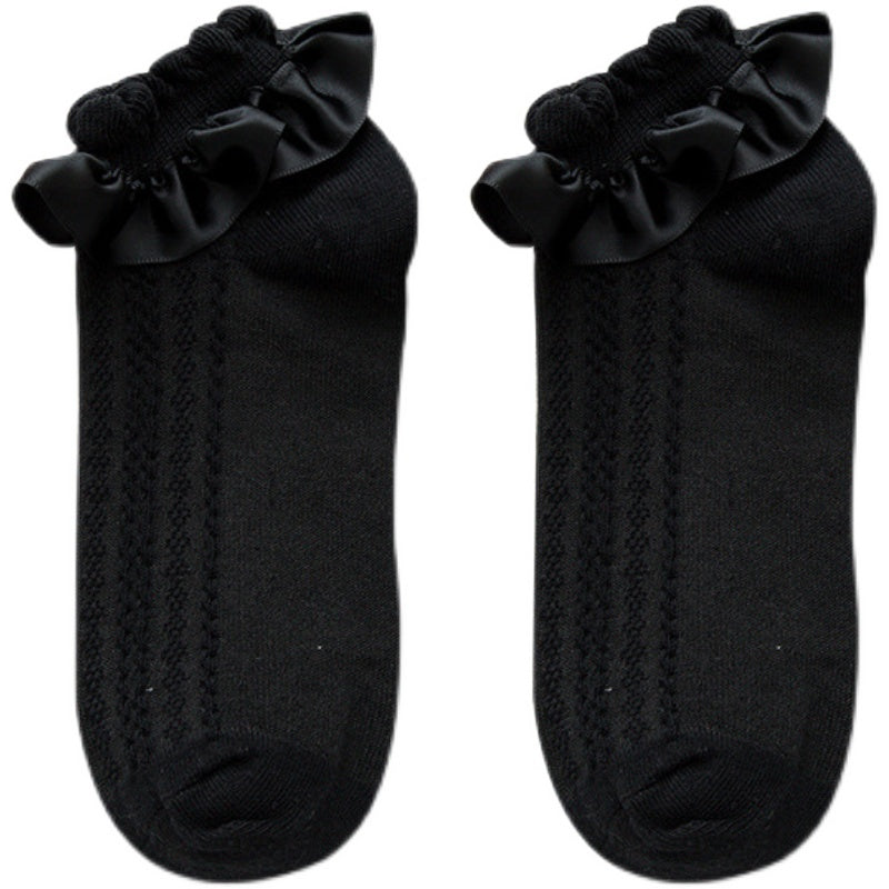 Women's Summer Thin Pure Cotton Cute Socks