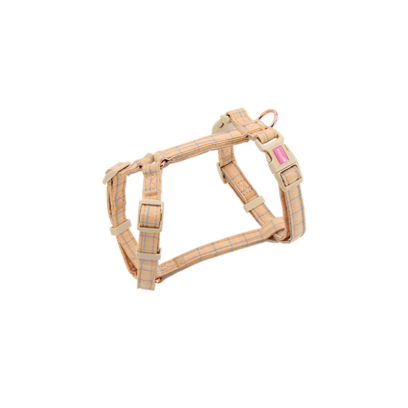 Fashionable And Simple Pet Chest Back Lattice Traction Rope