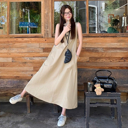 Summer Sleeveless Loose Dress For Women