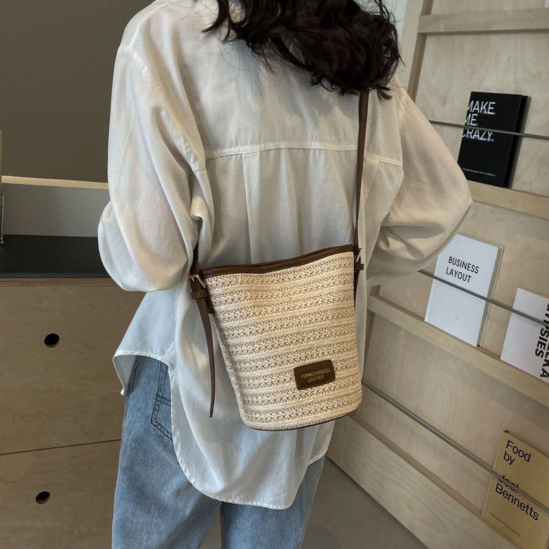 Summer Niche Women's Casual Beach Bucket Bag