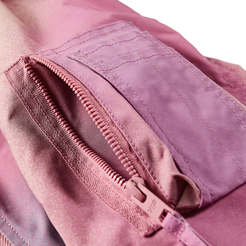 Men's Trendy Gradient Tie-dye Bomber Jacket