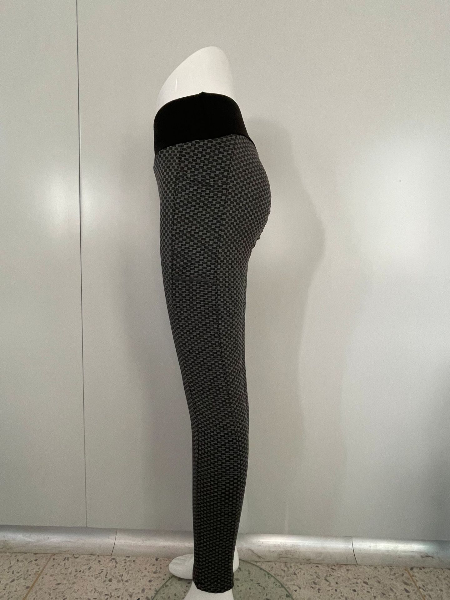 Honeycomb Fitness Yoga Pants High Waist And Buttocks Sports Tights Large Size