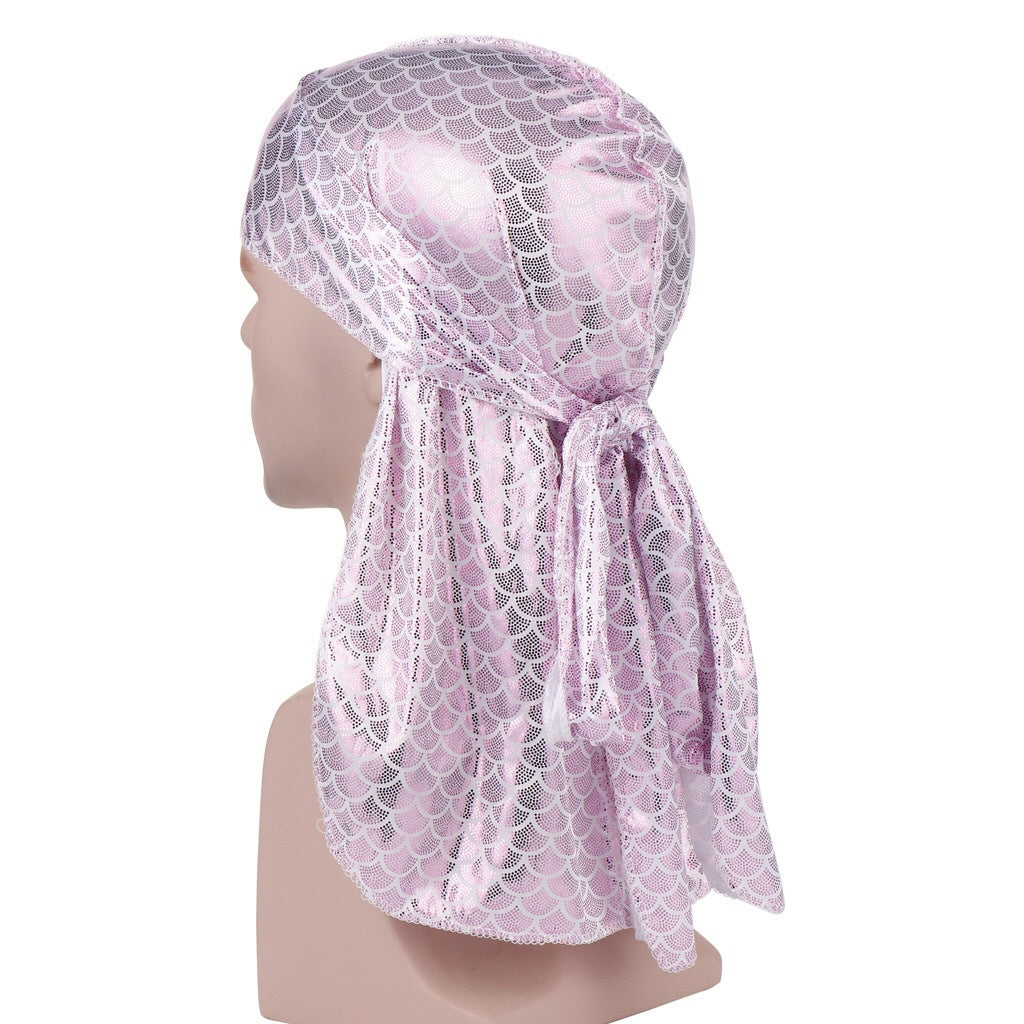 Long silk tail pirate hat