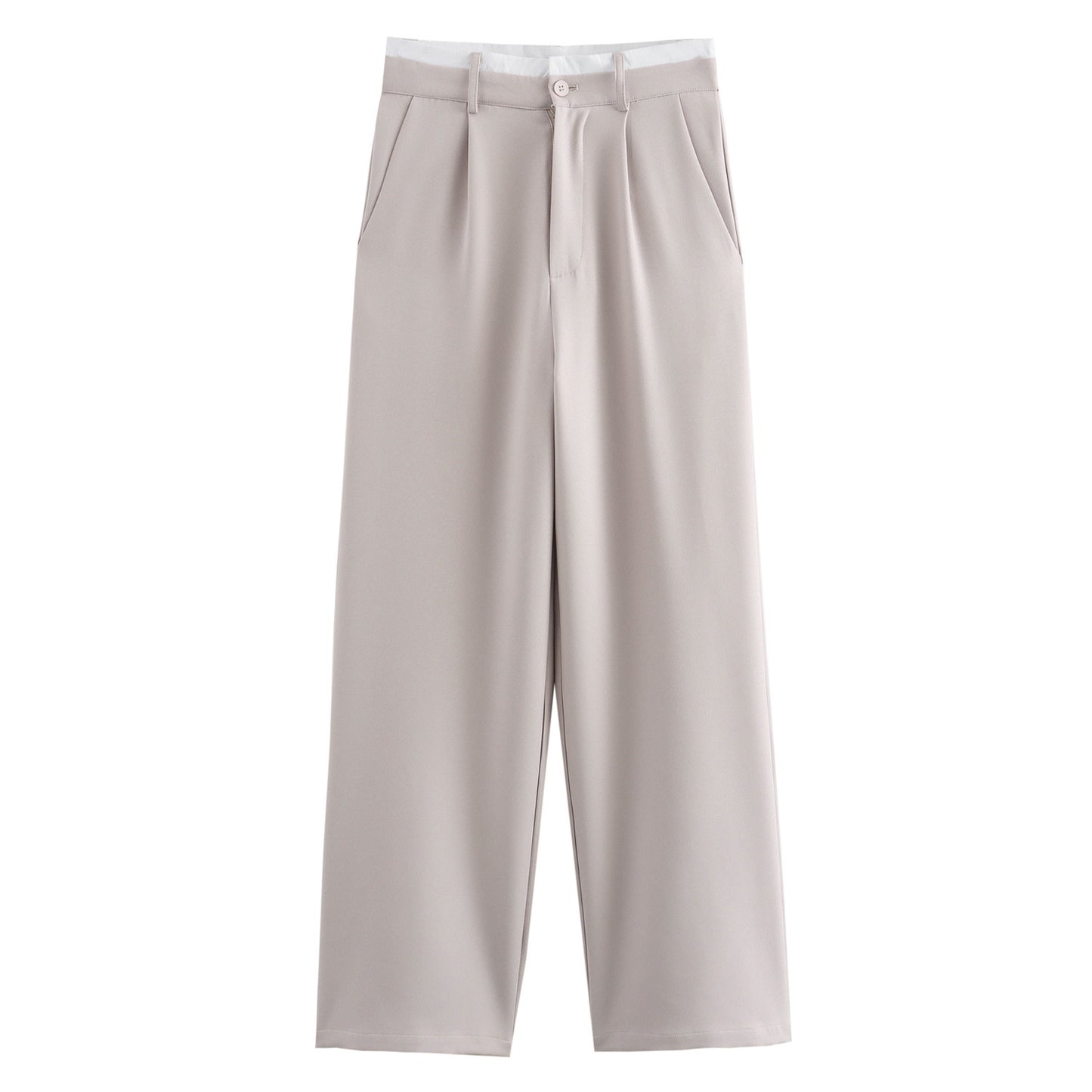 Women's Cut Halterneck Vest Trousers Suit