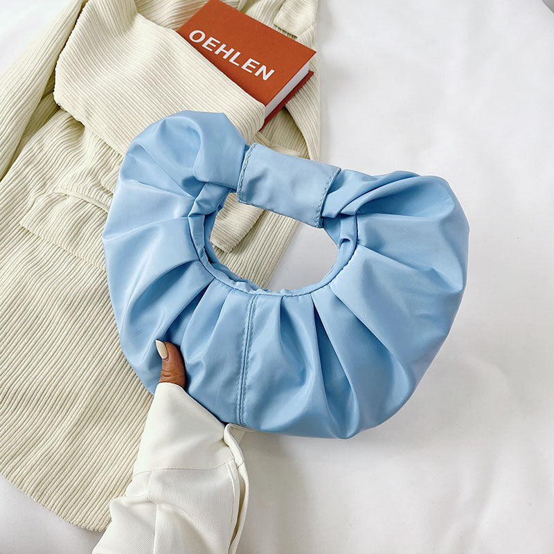 Women's Summer Fashion Pleated Bag Cloud Shoulder Bag