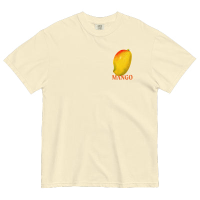 European And American Mango Digital Printing Casual Round Neck T-shirt