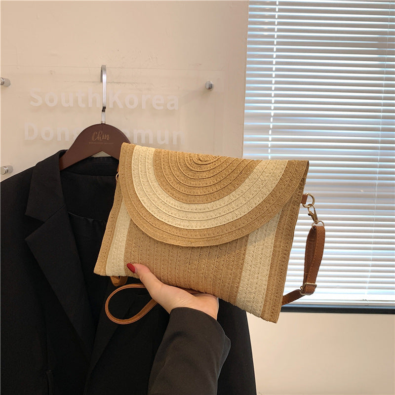 Handmade Woven Bags On The Beach