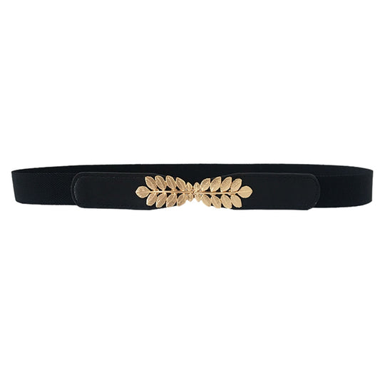 Leaf elastic elastic fashion all match belt