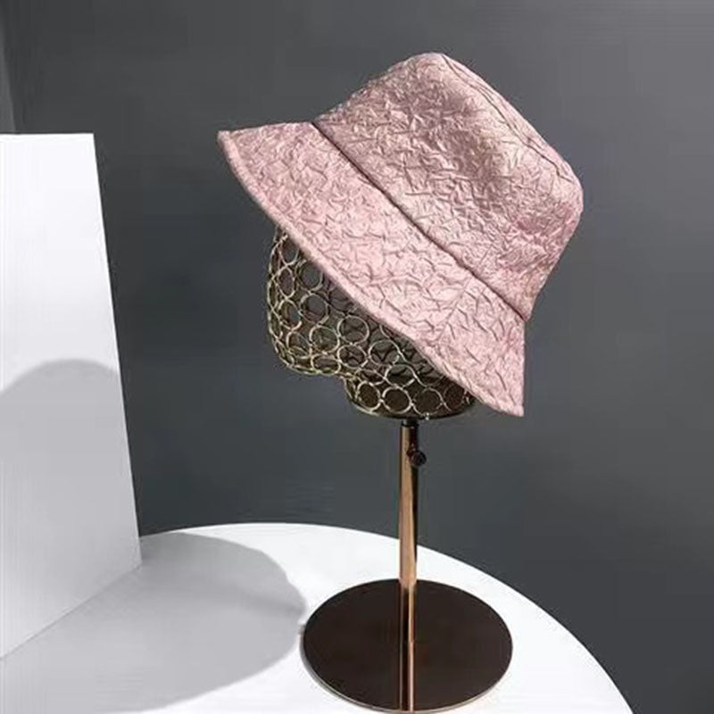 Women's Ink Wash Tie-dye Jungle Big Brim Fisherman Hat