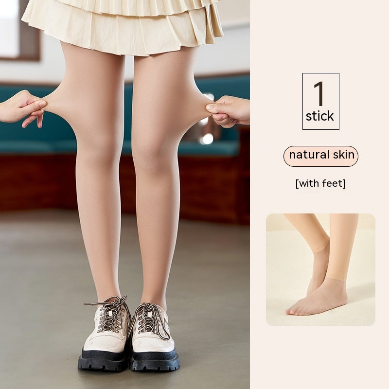 Women's Fashion Simple Flesh-colored Pantyhose