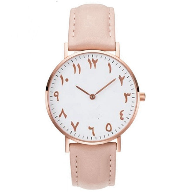 Arabian belt quartz watch ladies watch