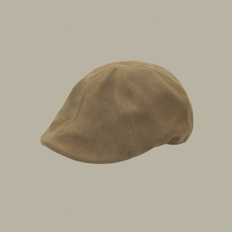 Black Advance Hats American Retro Big Head Circumference Hat