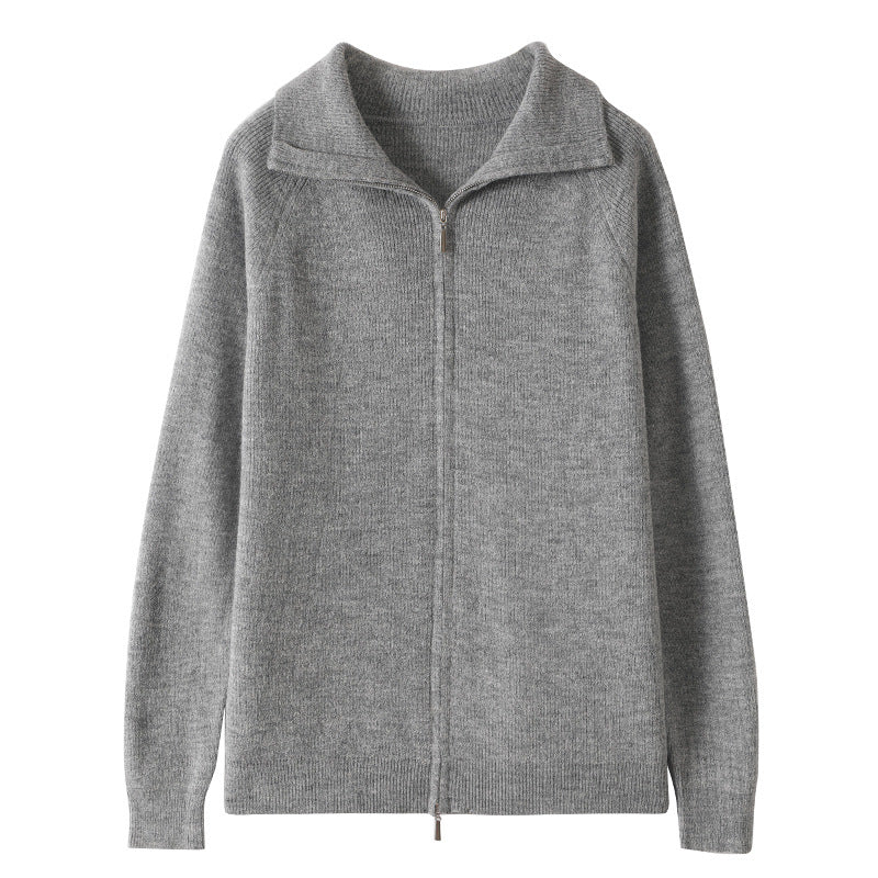 Knitted Cardigan Women's Long-sleeved Sweater