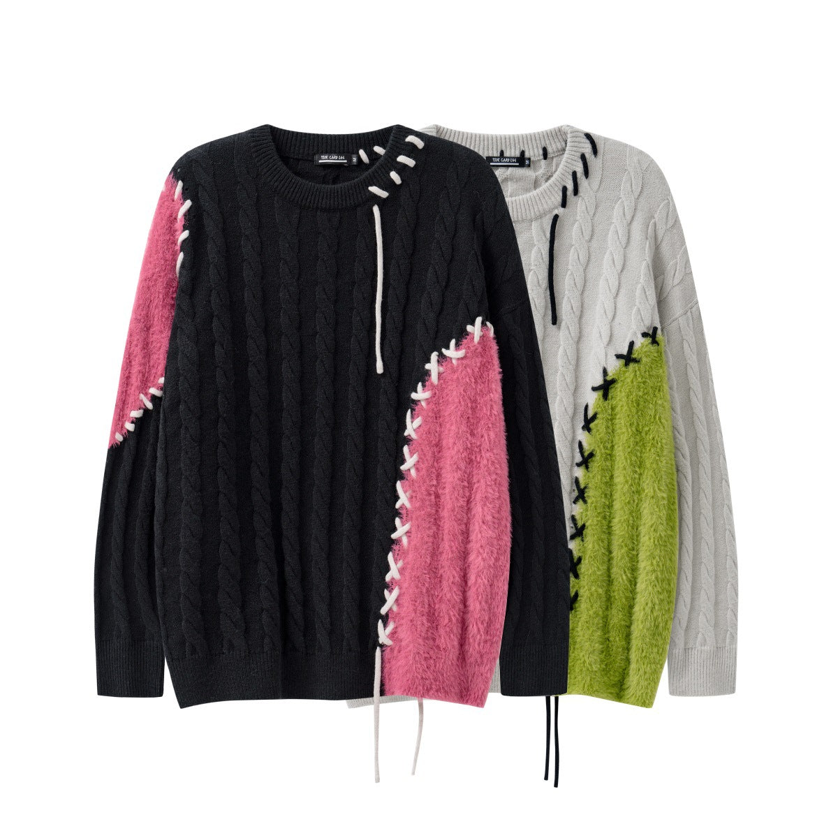 Mænd og kvinder par rundhals casual sweater
