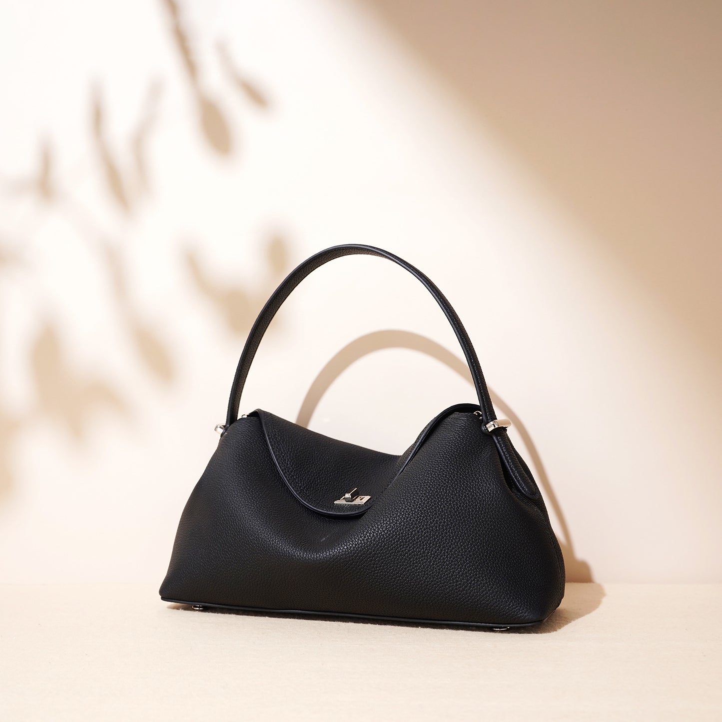 Shoulder Messenger Bag Fashionable All-match Bag Cowhide Leather
