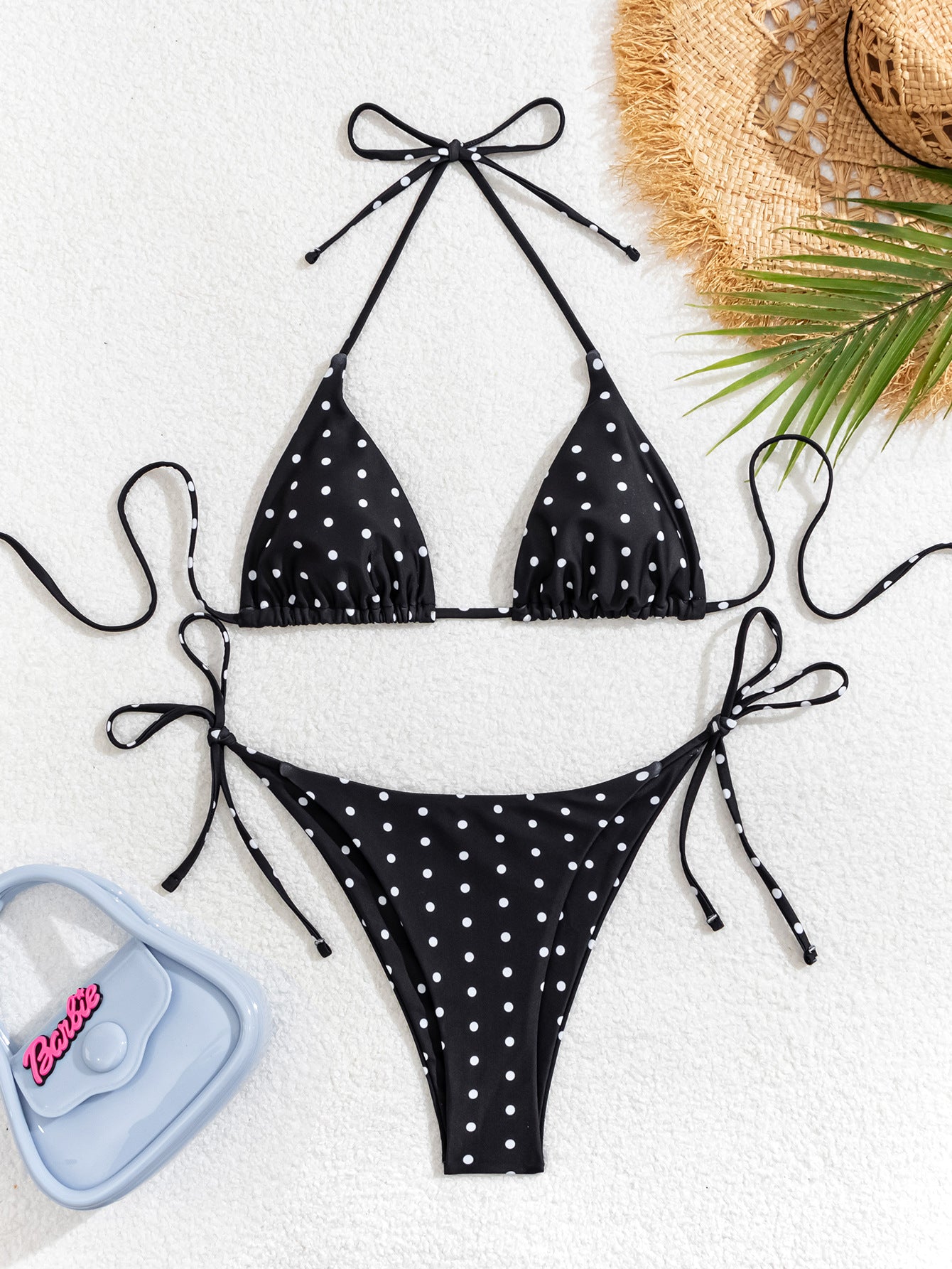 Lace-up Swimwear Deluxe Bikini Set
