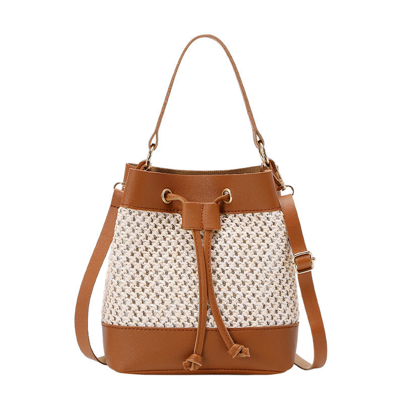 Fashion Women's Hollow Bucket Bag