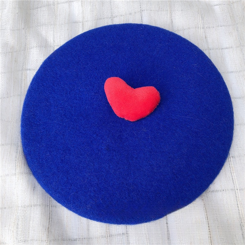 Wool Painter Japanese INS Same Love Parent-child Beret