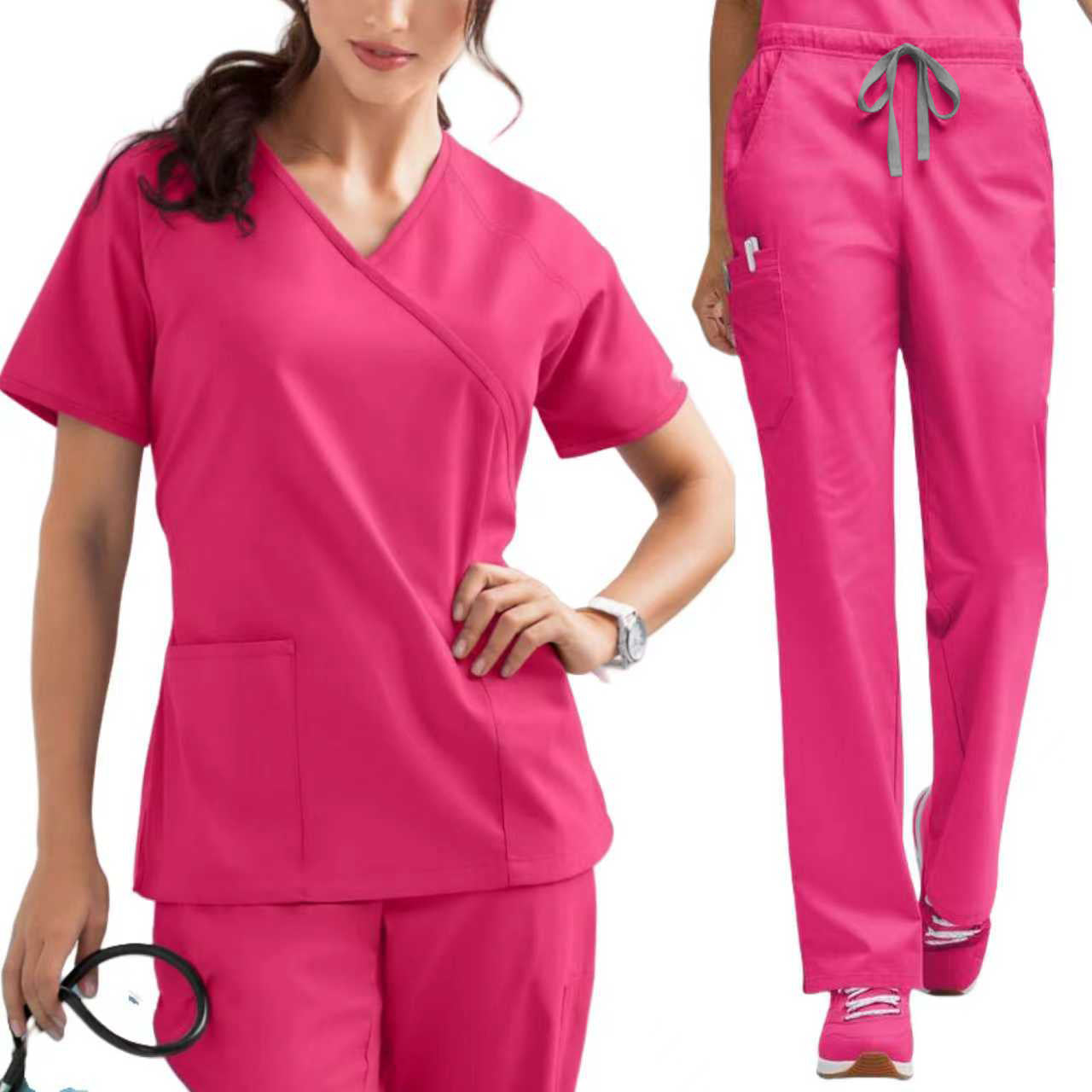 Hospital Scrub Sets Dental Clinic And Operating Room Nurse Uniforms