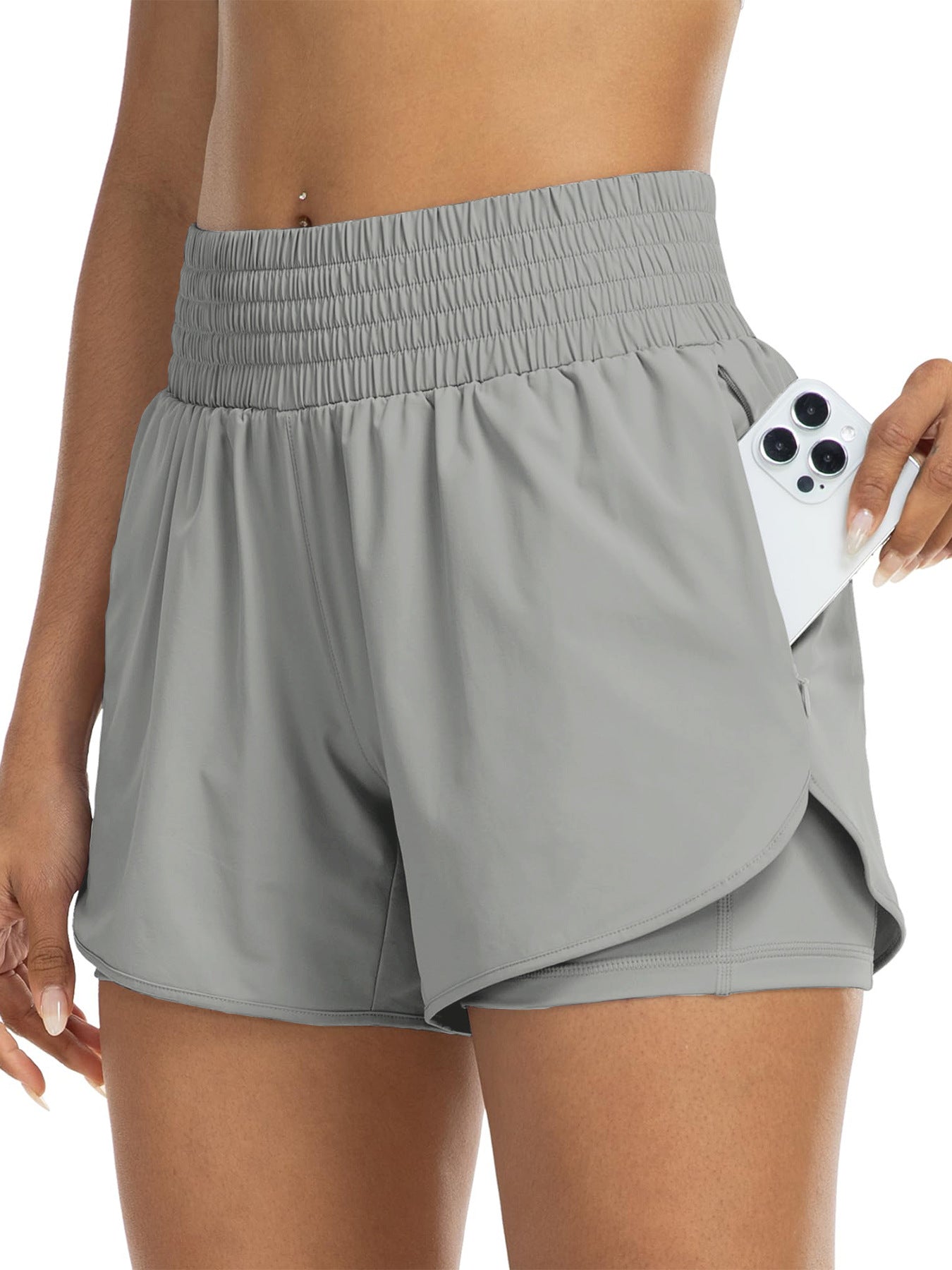Fashion Personality Women's Quick-dry Casual Yoga Shorts