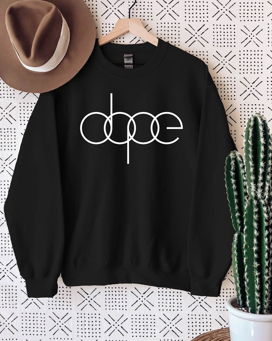 Dame Europæisk og Amerikansk Rundhalset Sweater