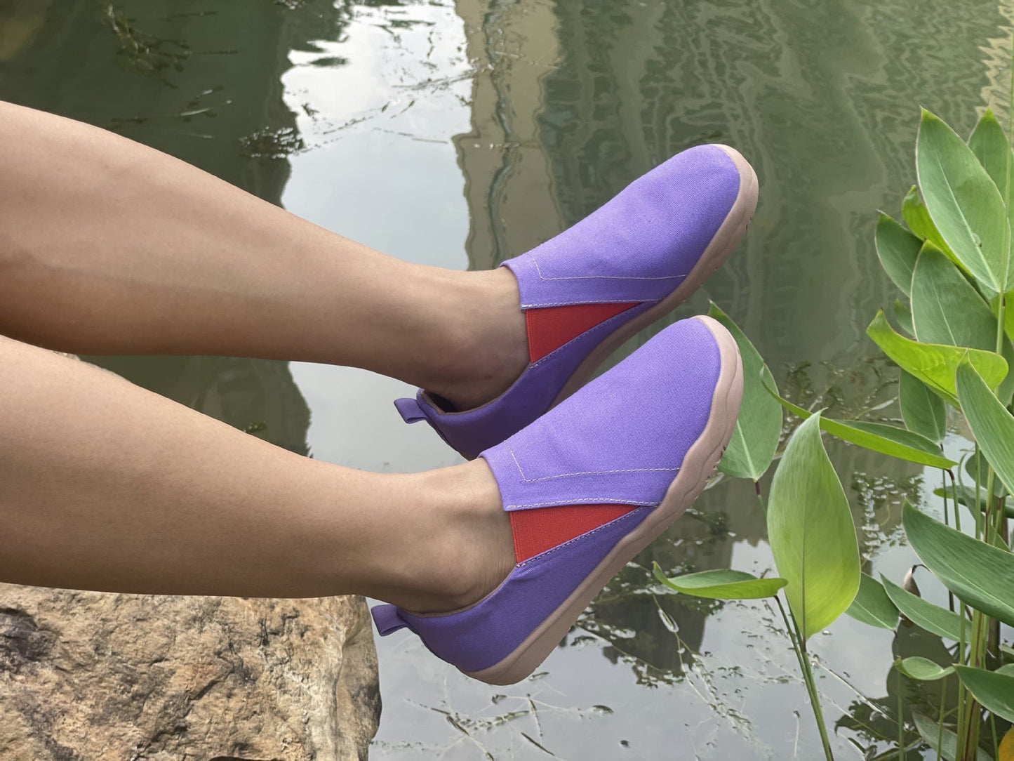 Autumn Holiday Day Travel Slip-on Comfortable Cloth Shoes