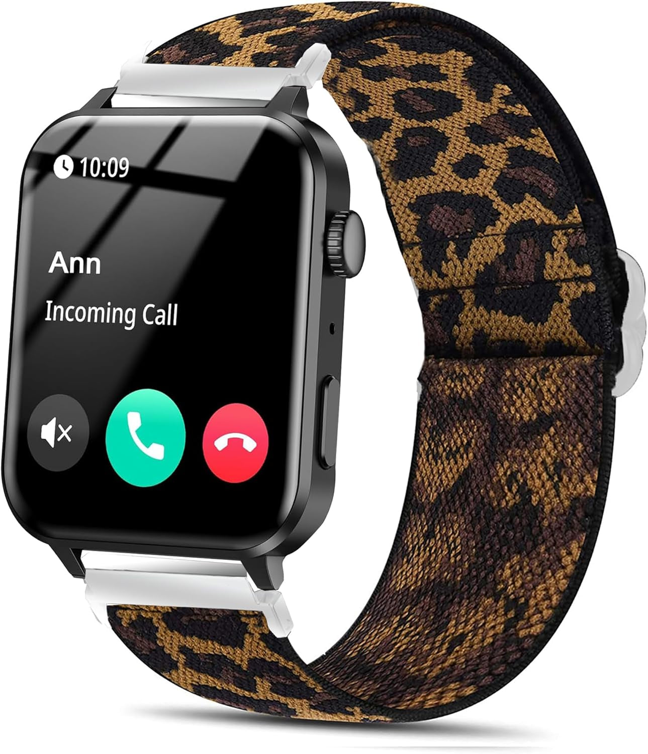 Compatible with IOWODO R30 Pro Bands, 20Mm Stretch Elastics Adjustable Strap Compatible with IOWODO R30 Pro/Touchelex Gaea Series K802 1.28 Smart Watch/Rlqa 54 1.83" Smart Watch (Colorful)