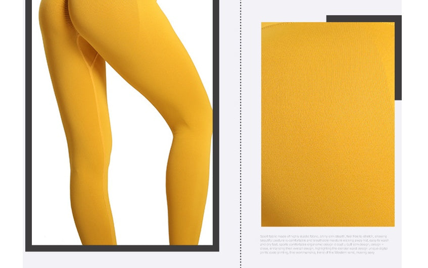 Peach Butt Fitness Outdoor Running Pants