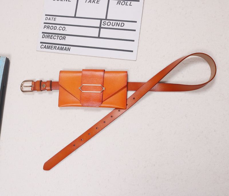 Mobile Phone Change key Lipstick Envelope Bag Waist Bag