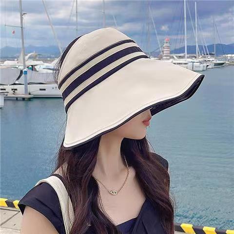 Women's Outdoor UV Protection Too Brim Sun Visor Empty Top Hat